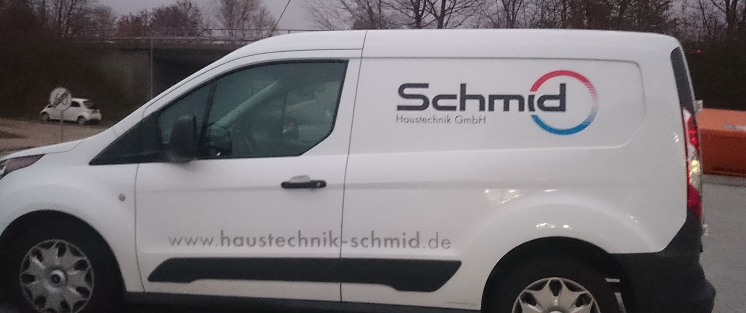 Werbetechnik in Freiburg, Fahrzeugbeschriftung eines Autos